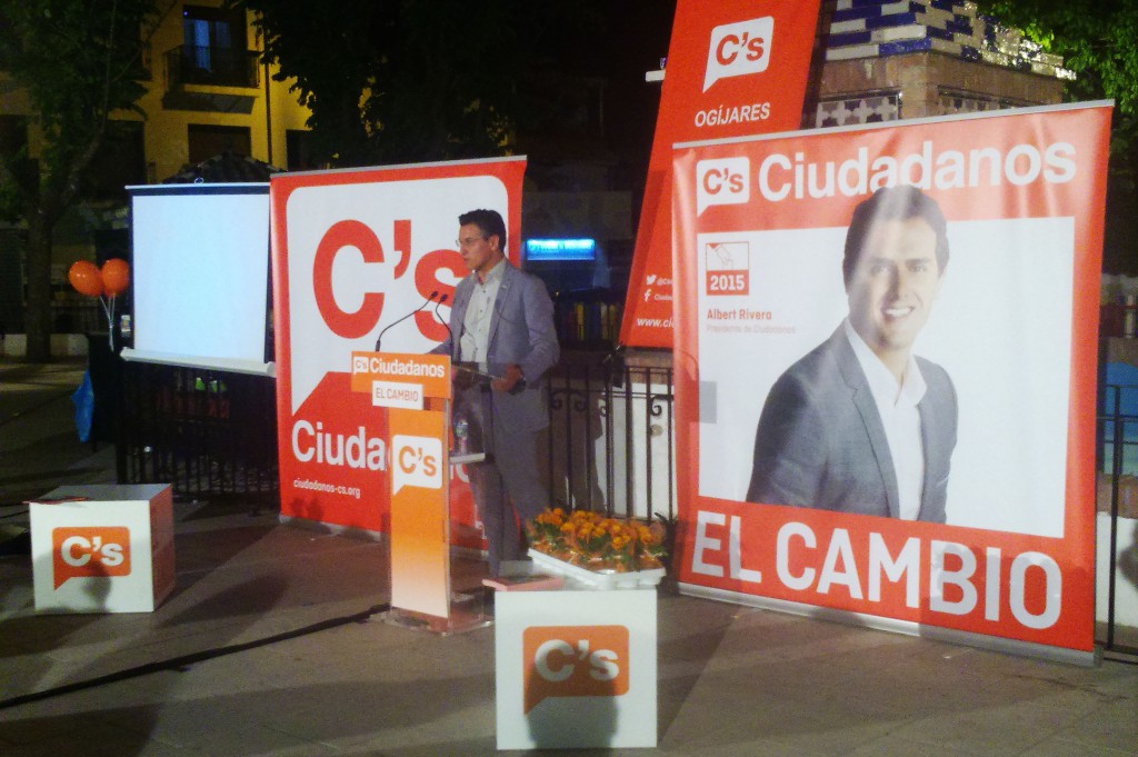 Luis Salvador, en la presentación de la candidatura de Ogíjares