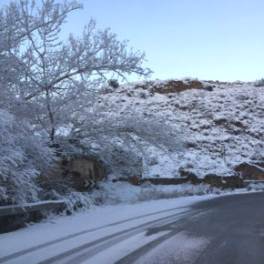 Ciudadanos pide a la Diputación Provincial que garantice la seguridad en la carretera GR-4105 que conecta Lugros con Purullena ante los temporales e inclemencias meteorológicas