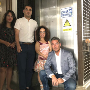 Ciudadanos demanda el arreglo del ascensor del Ayuntamiento y critica que el equipo de gobierno “normalice una situación que debería ser excepcional”