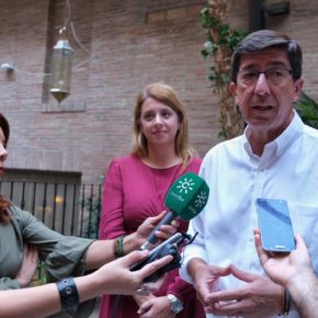 Juan Marín destaca la colaboración con todos los cargos públicos de Cs en la provincia para afrontar los grandes retos de futuro